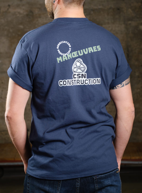 T-Shirt CSN Construction - MANOEUVRES