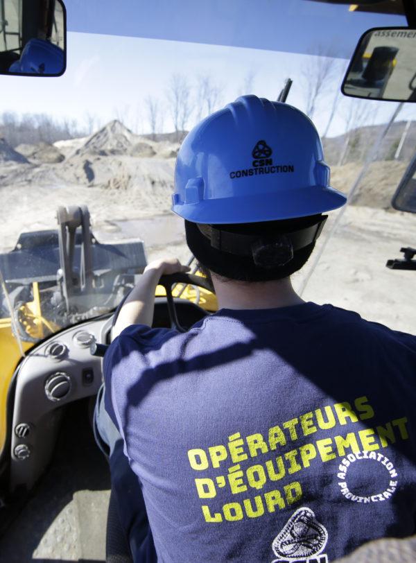 T-Shirt CSN Construction - OPÉRATEURS D'ÉQUIPEMENTS LOURDS